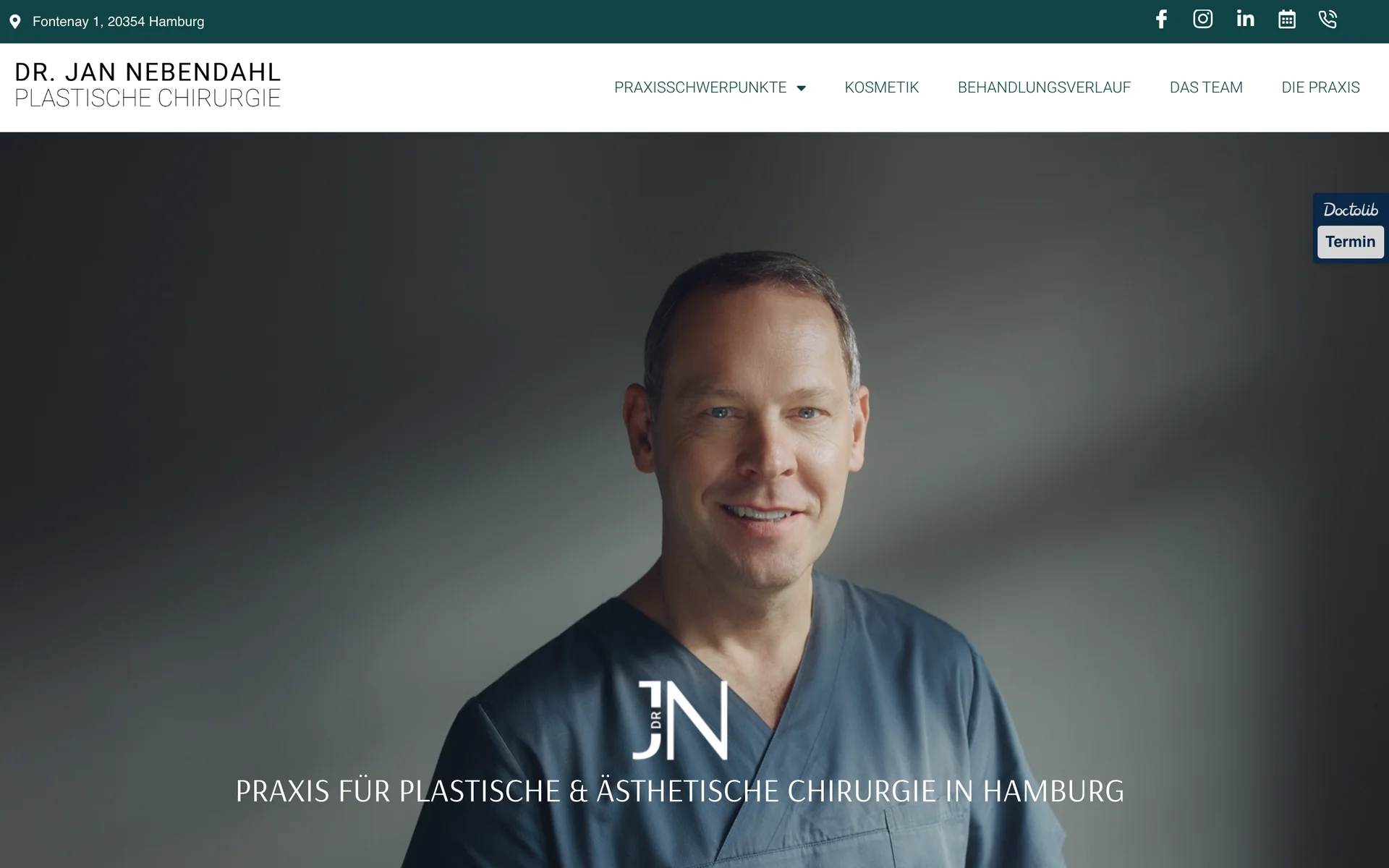 Dr. Jan Nebendahl, Gesundheitswesen