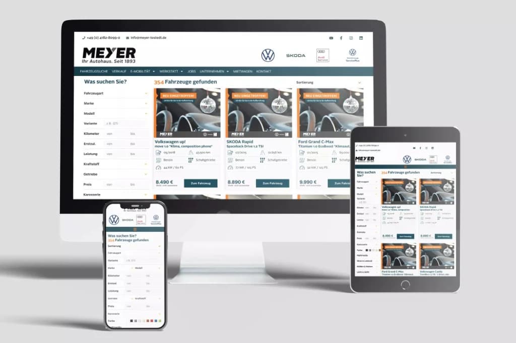 Autohaus Meyer, Automobilhandel