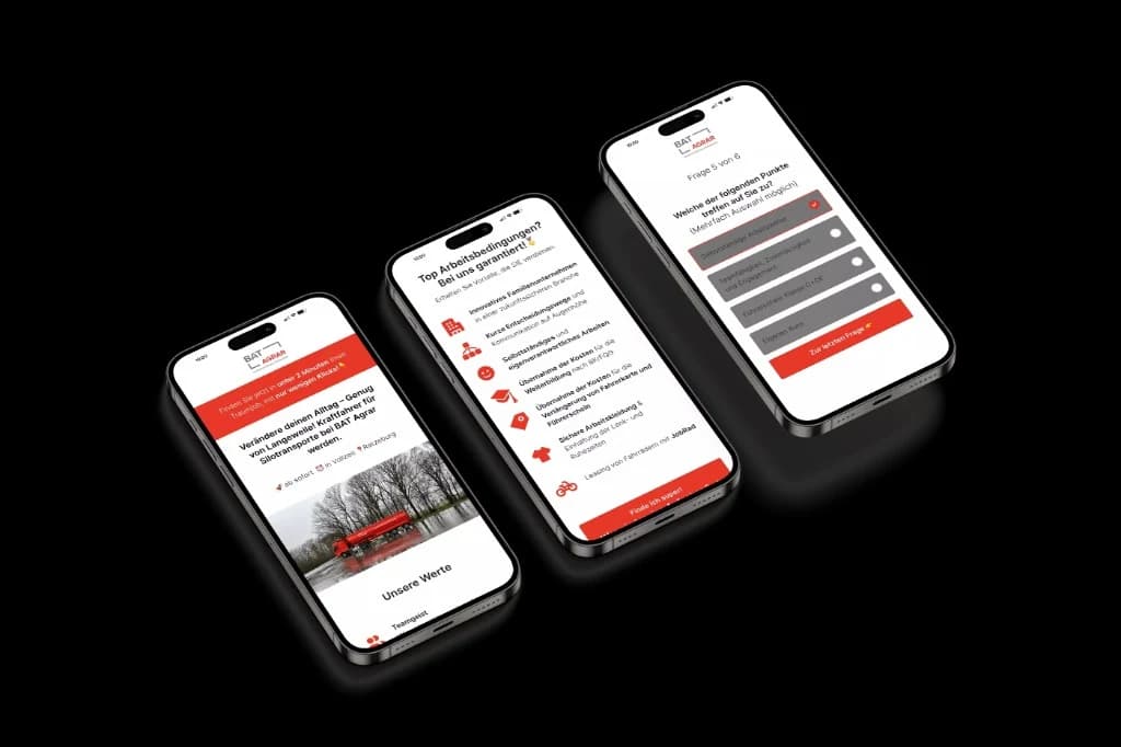 BAT Agrar: Performance Recruiting über Meta und Google, Karriereseiten und Website-Relaunch